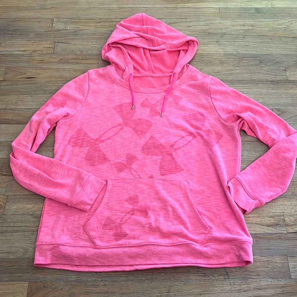 Under Armour hot pink hoodie